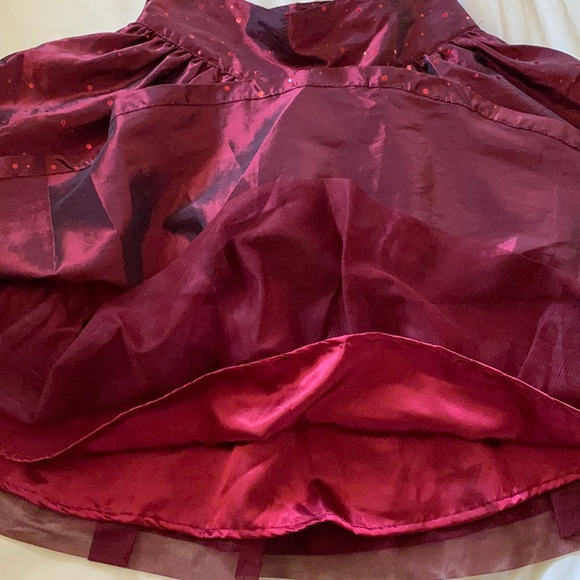 Red Sequin Skirt - Picture 4 of 6